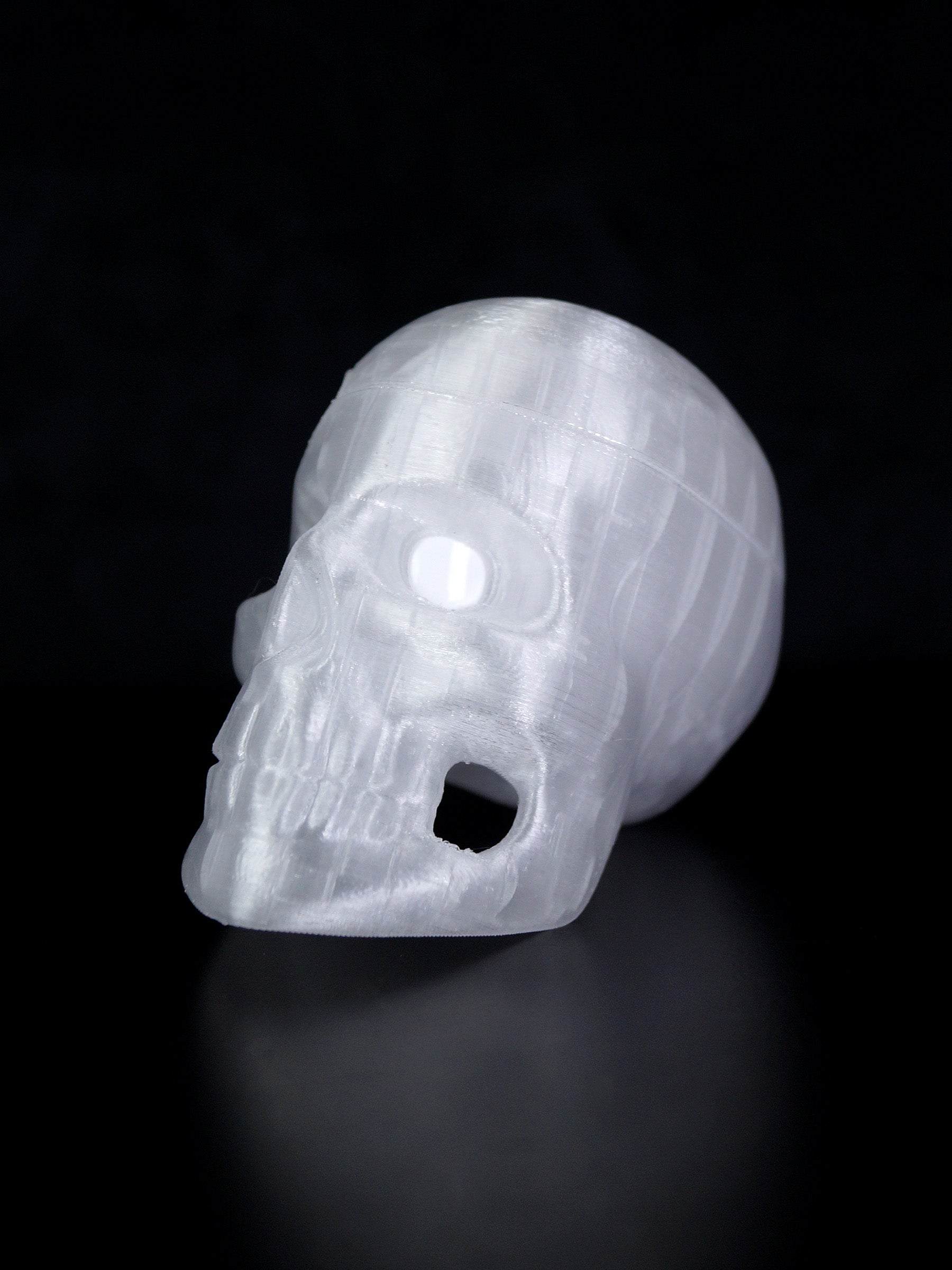 Ice Skull AirPods Case (Ice White)