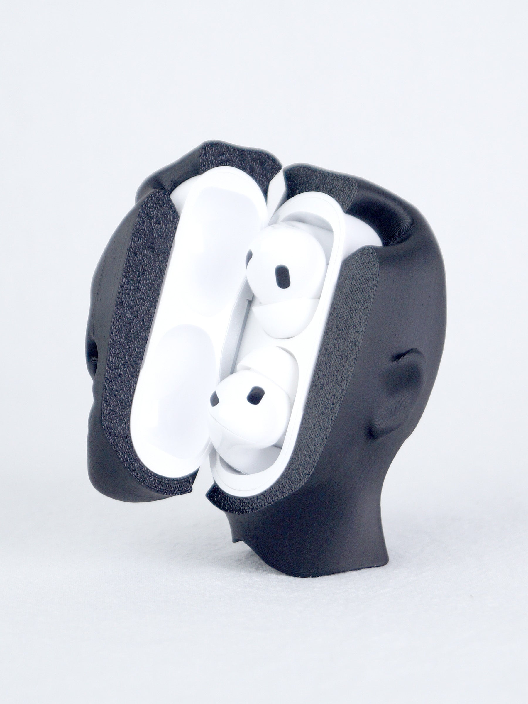 Broken Statue AirPods Case (Black)