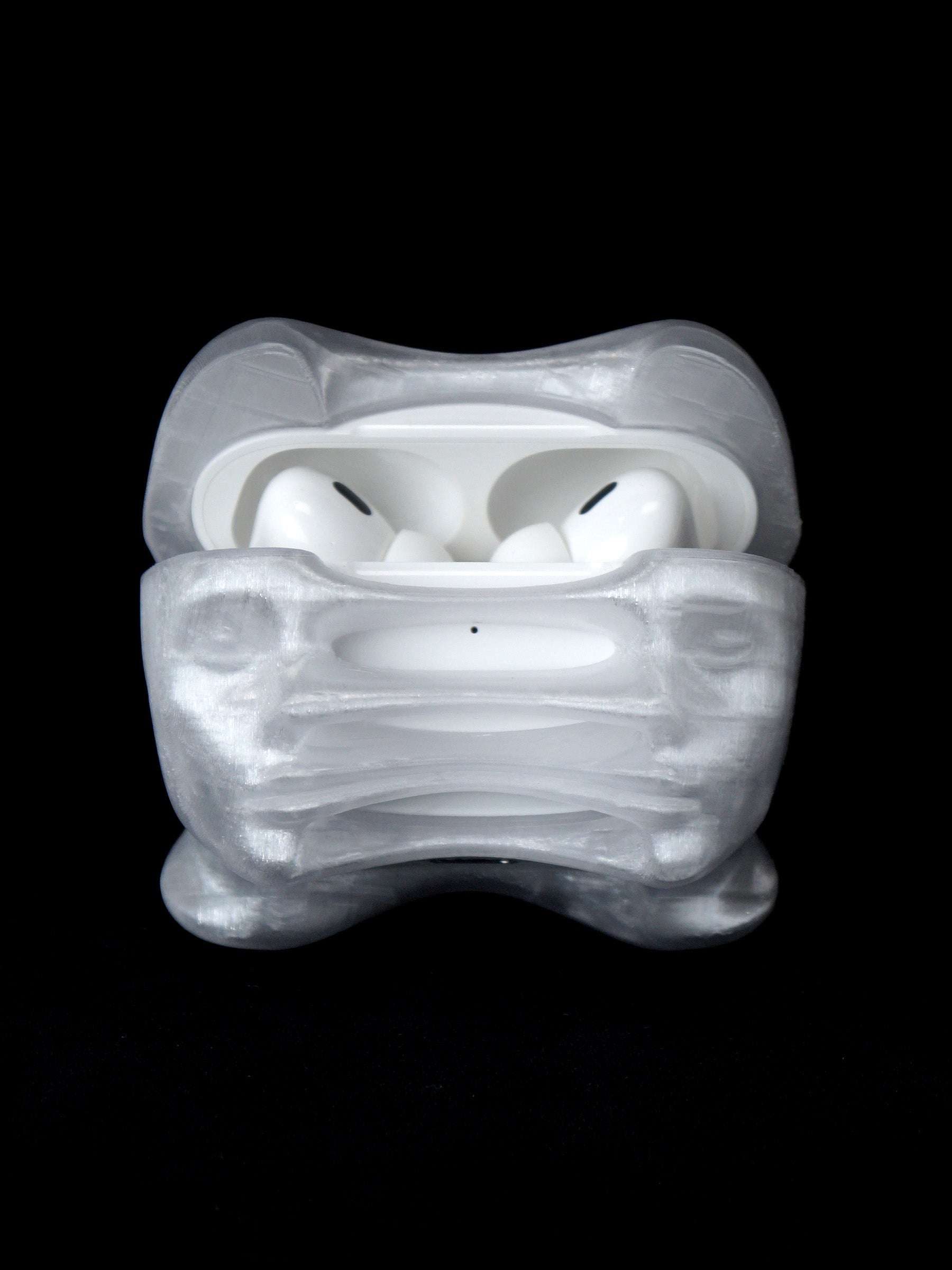 Split Statue AirPods Case (Ice White)