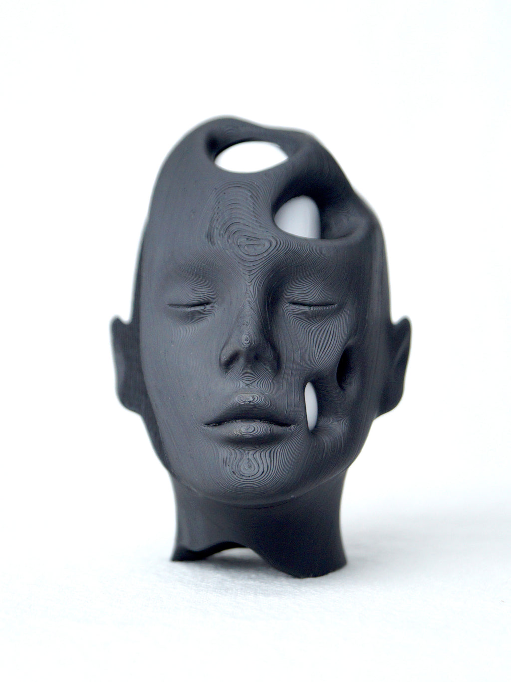 Broken Statue AirPods Case (Black)