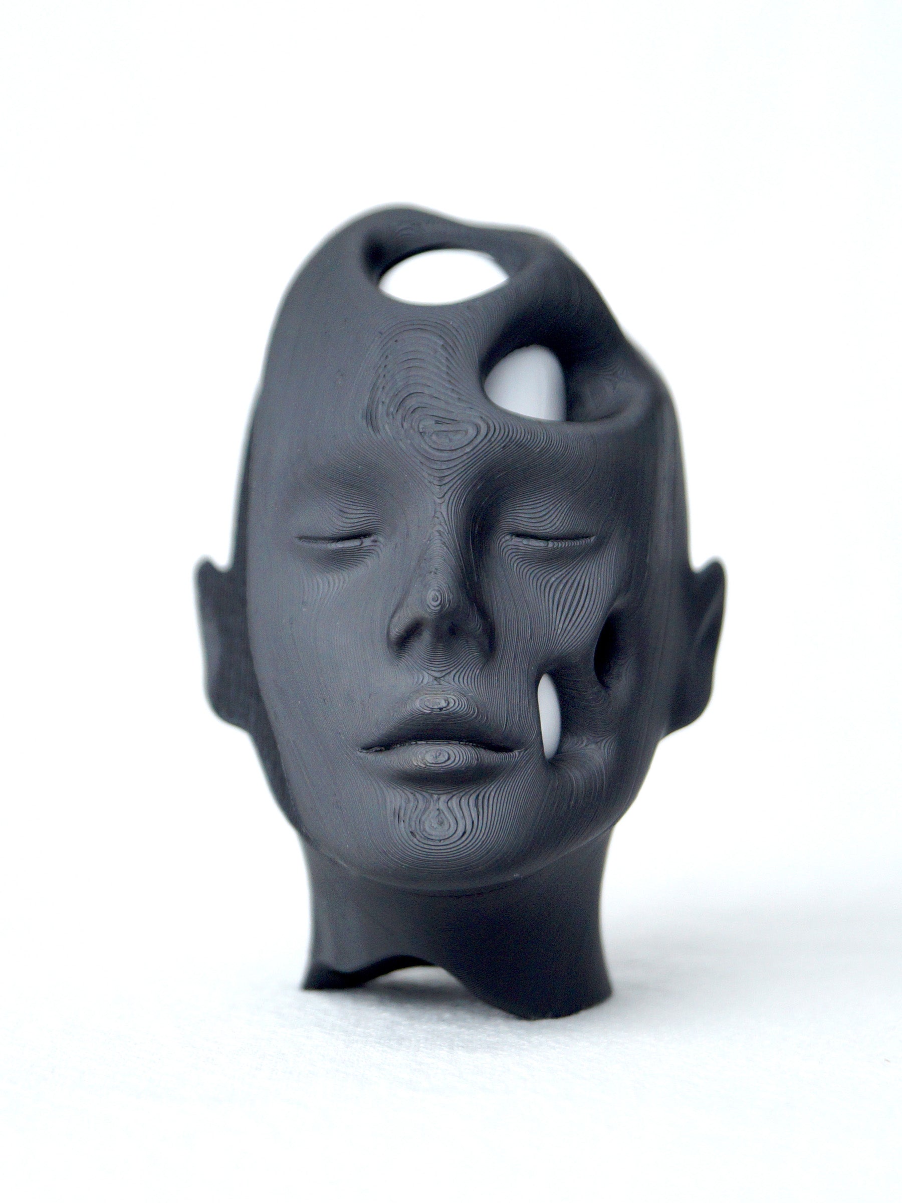 Broken Statue AirPods Case (Black)