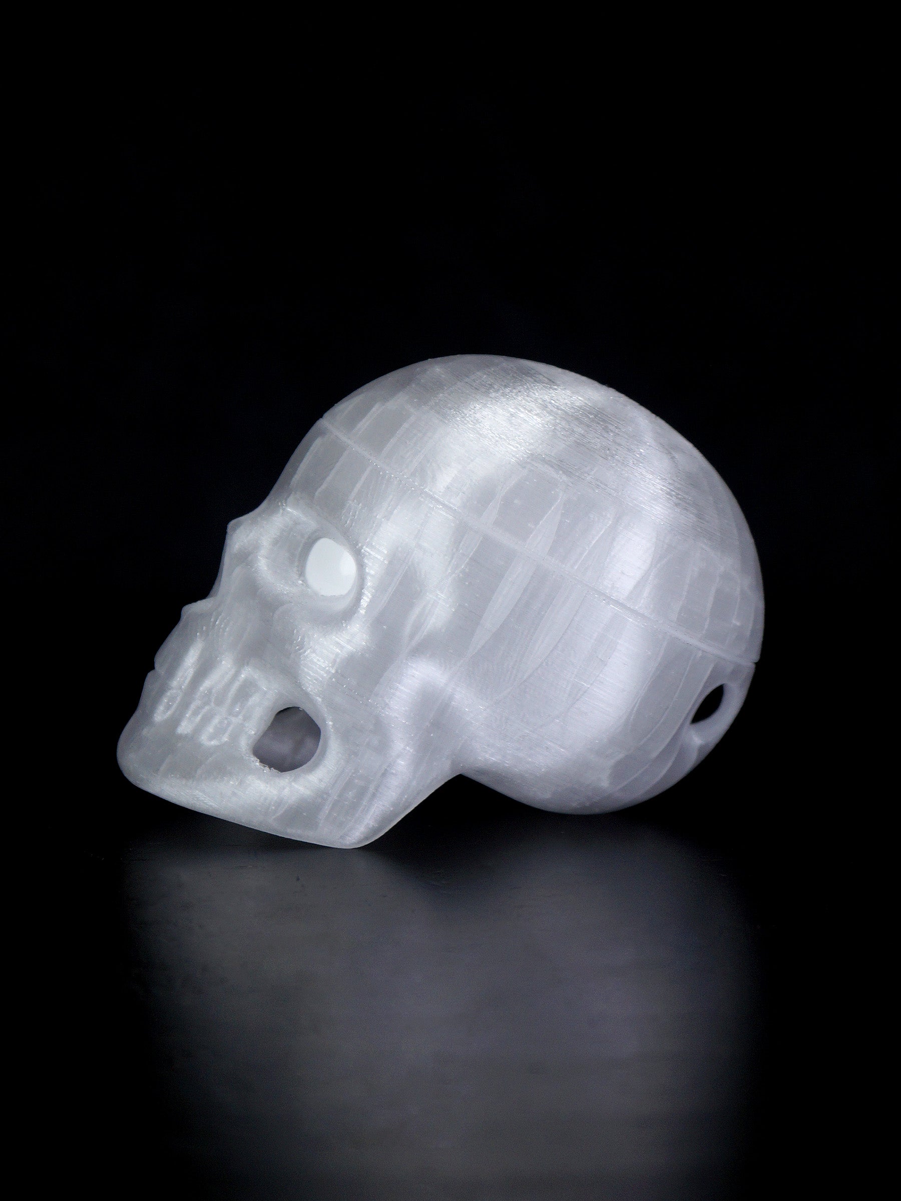 Ice Skull AirPods Case (Ice White)