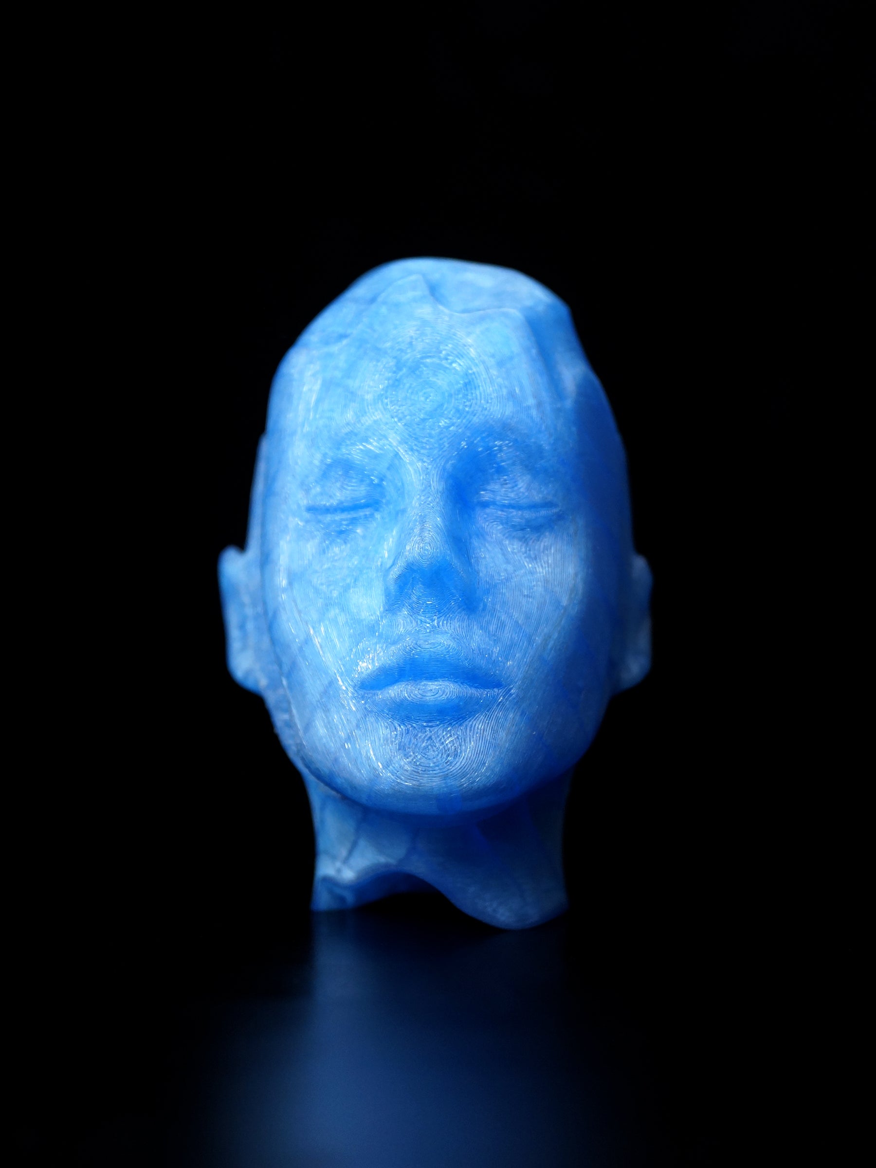 Ice Statue AirPods Case (Ice Blue)