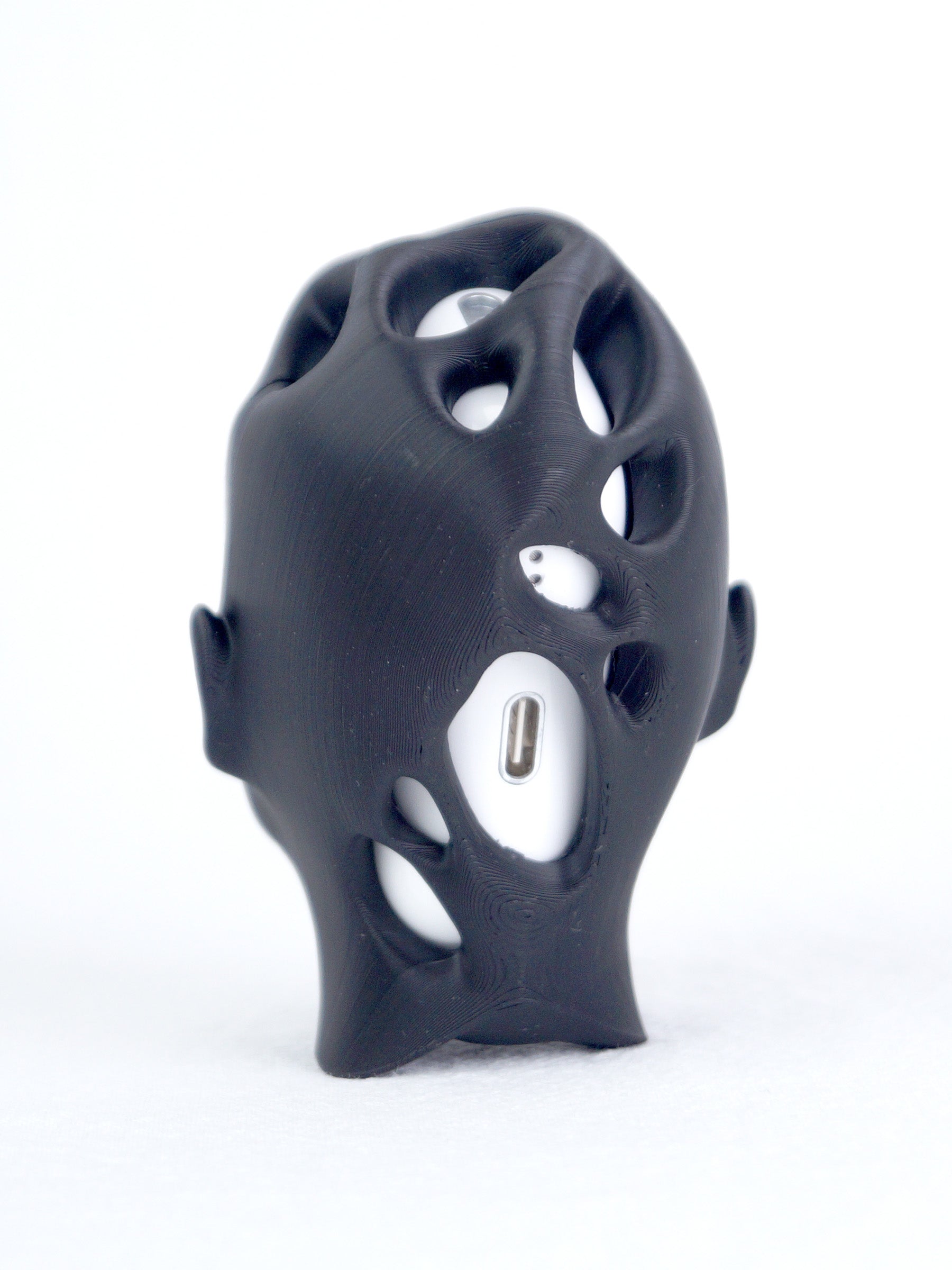 Broken Statue AirPods Case (Black)