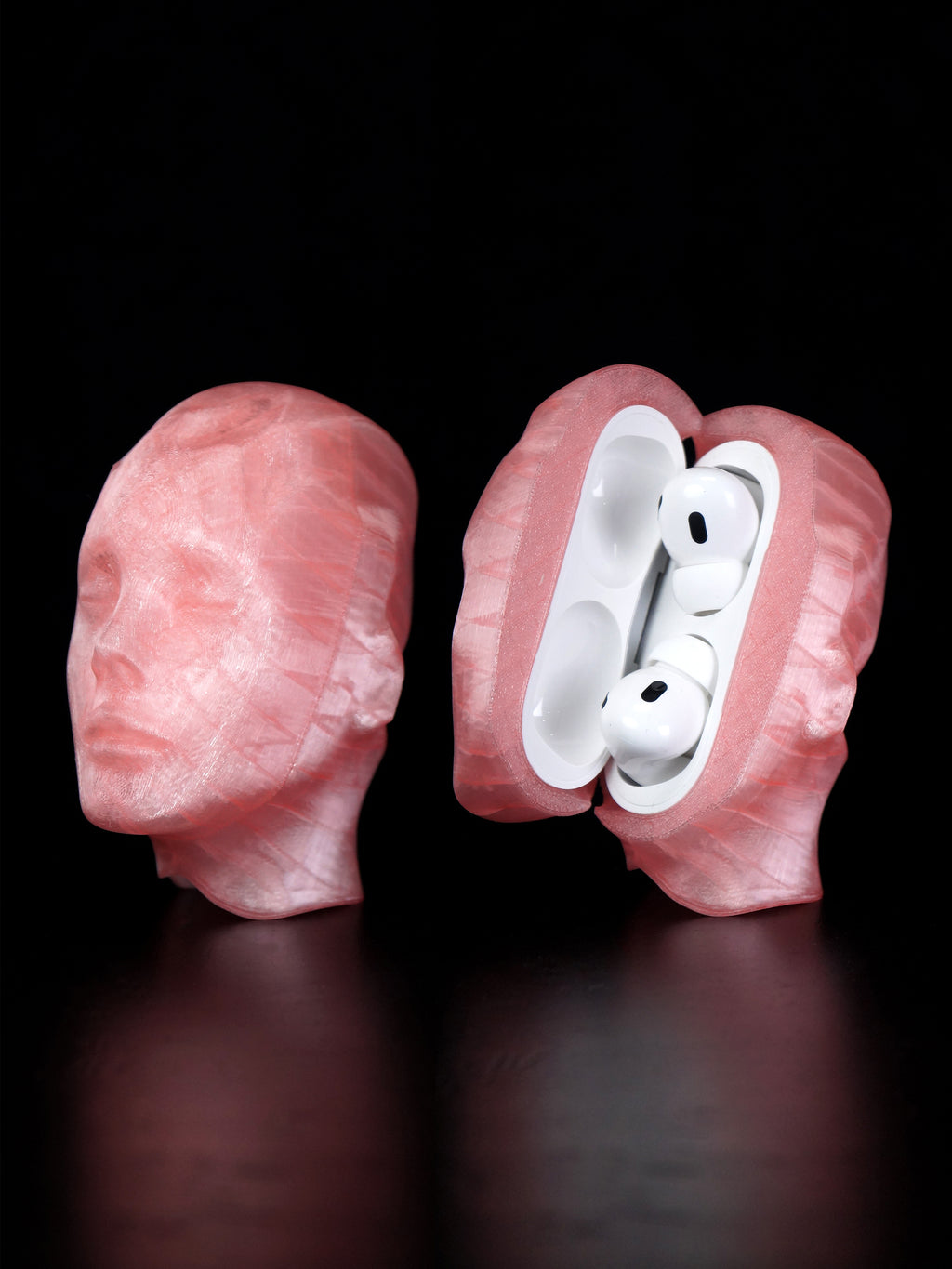Ice Statue AirPods Case (Ice Pink)